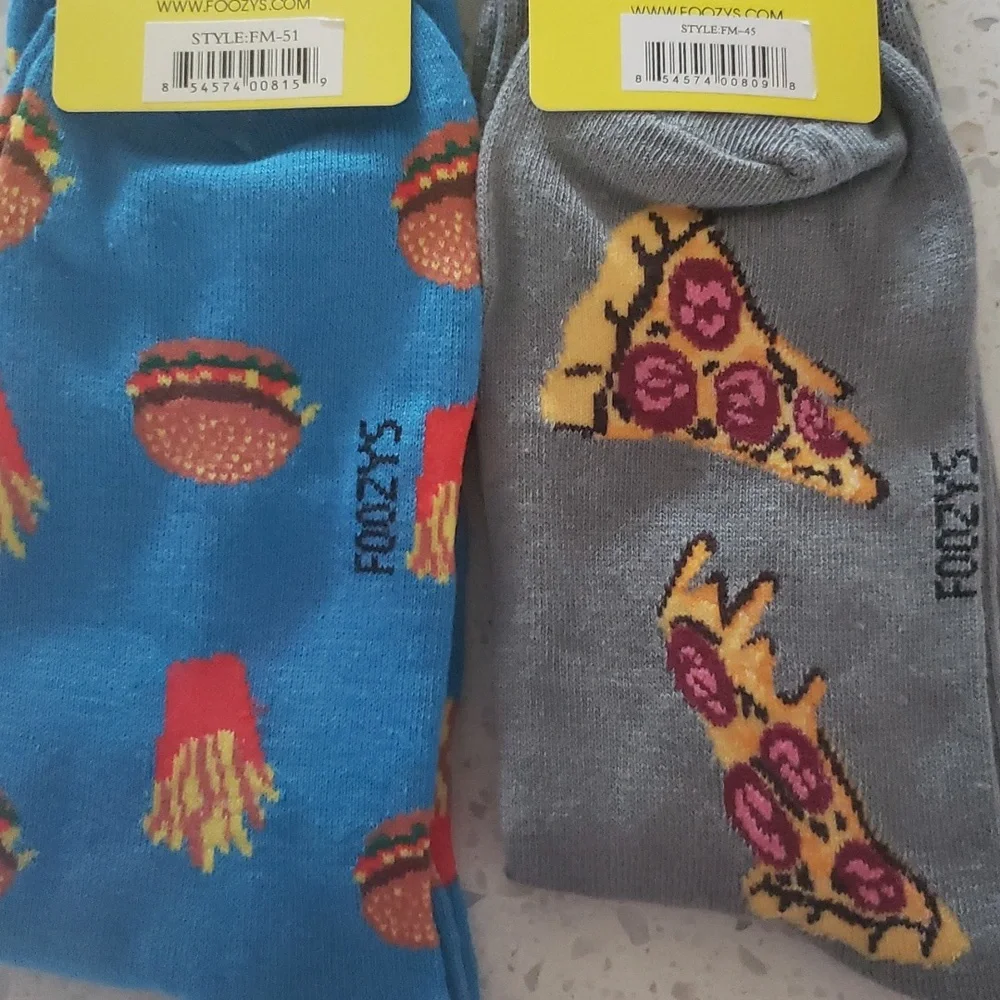 Foozys Novelty Socks New With Tags